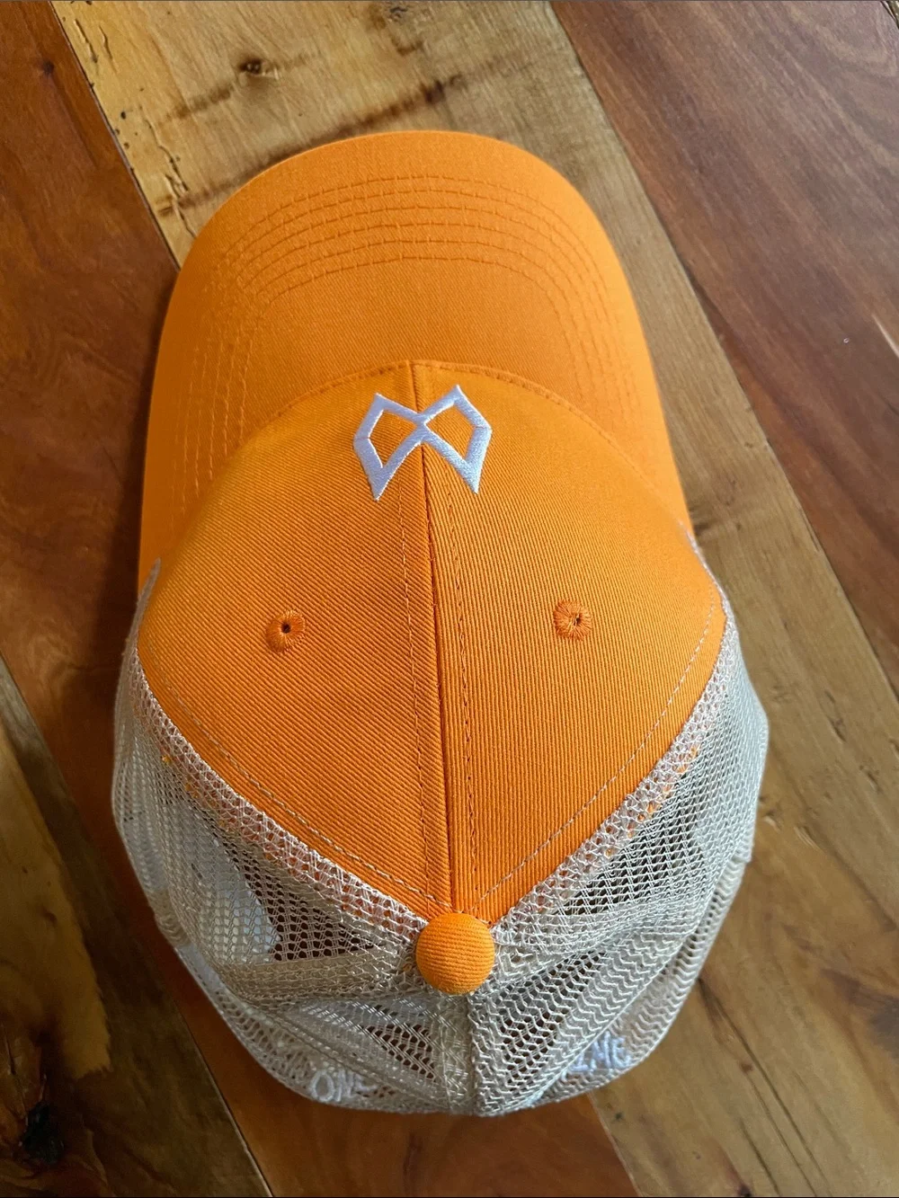Morgan Wallen UT Orange Mesh-Back Trucker Cap with White Embroidered Logo